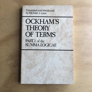 OCKHAM'S THEORY OF PROPOSITIONS: PART I OF SUMMA LOGICAE PB William Of Ockham - Bild 1 von 6