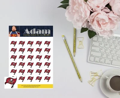 Tampa Bay Buccaneers Planner Stickers - Image 1 of 2