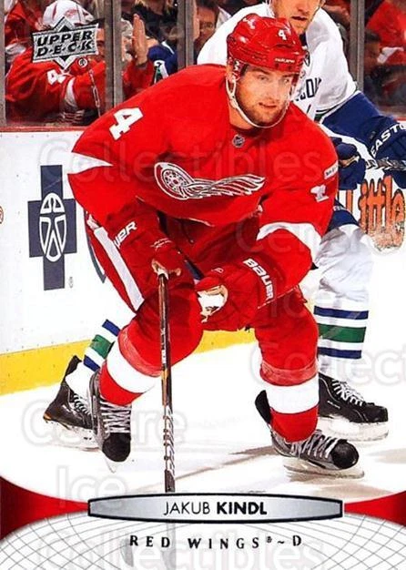 2011-12 Upper Deck #393 Jakub Kindl - Image 1 of 1