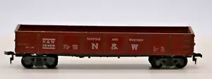 HO Scale Weathered Roco Gondola Norfolk & Western Rd# N&W 18409 - Picture 1 of 5