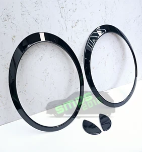 MINI COOPER S Jcw R59 Roadster nero lucido xeno testa luci fodere (x4 pezzi) - Foto 1 di 10