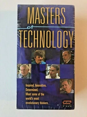 Masters of Technology, WGBH Boston Video, 2 VHS tapes, SEALED - NEW, 2002, rare - Image 1 of 4