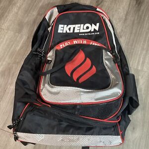 Ektelon Racquetball Bag Backpack Shoe Storage Holds 2 Racquets