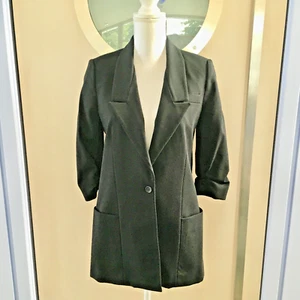 Elizabeth & James Black Jacket - Size 4 - Picture 1 of 11