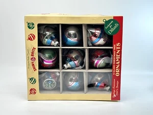 Christopher Radko Shiny Brite Vintage Style Glass Christmas Tree Ornaments - Picture 1 of 2
