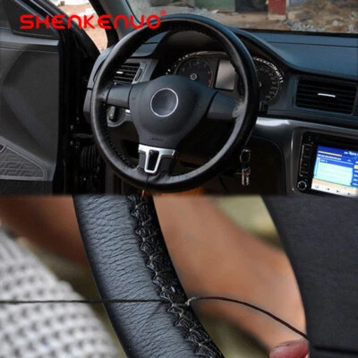 Cubierta antideslizante de cuero genuino de 15" hágalo usted mismo para Ford serie F EE. UU. Foto 1 de 4