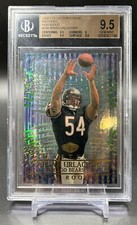 Brian Urlacher RC 2000 Collector’s Edge #208 Masters HoloGold #38/50 BGS 9.5 GEM