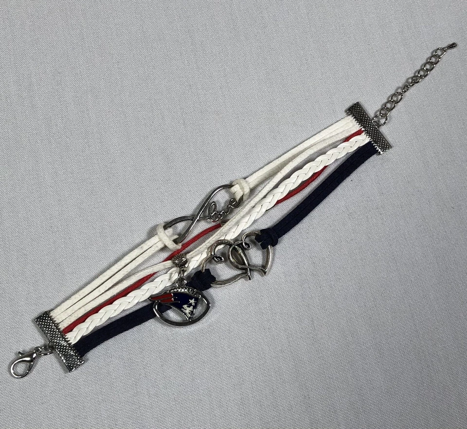 Pulsera mujer New England Patriots NFL Girly Foto 1 de 4