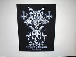PARCHE TRASERO IMPRESO OSCURO FUNERAL LA ORDEN DE LAS HORDAS NEGRAS - Imagen 1 de 1