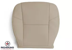 Suburban LTZ 2010 2012 2012-Driver parte inferior lateral cuero perforado cubierta asiento bronceado - Imagen 1 de 14