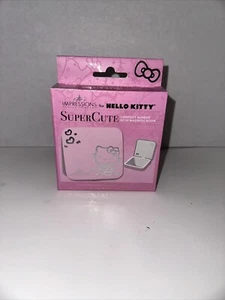 IMPRESSIONS HELLO KITTY COMPACT MIRROR WITH MAGNIFICATION AND LIGHT - Picture 1 of 5