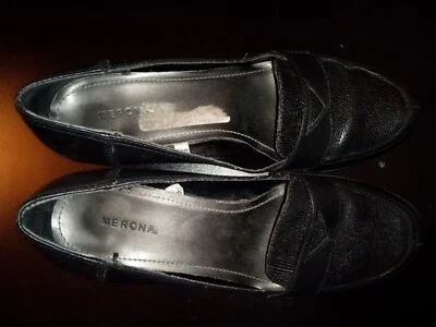 Black Merona pumps size 10M black EUC - Image 1 of 4