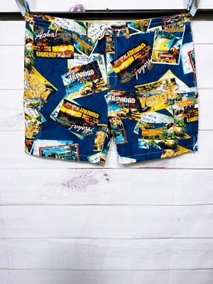 Caribbean Joe Mens Swim Shorts Size XXL Beach Vacation w/Drawstring Pockets - Image 1 of 4