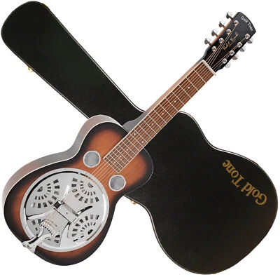 Gold Tone PBS-8 Paul Beard Signature 8-string Squareneck Resonator Guitar w/CASE - Image 1 of 4