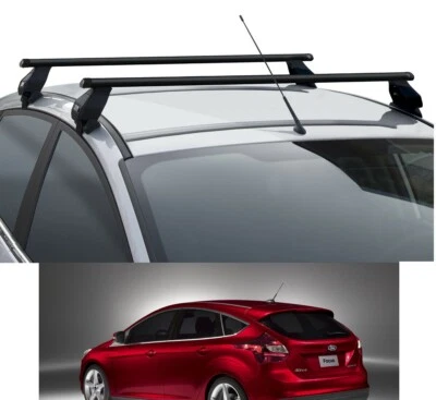 BARRE PORTATUTTO ACCIAIO PER FORD FOCUS BERLINA ANNO 2016 OMOLOGATE TUV  - Immagine 1 di 4