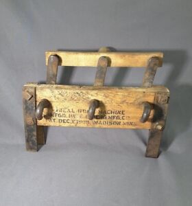 Antique rope maker tool machine~IDEAL ROPE MACHINE ~ pat. 1908
