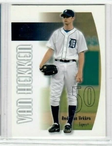 2002 Upper Deck Authentic Rookie Baseball Card. Andy Van Hekken #183 - Picture 1 of 2