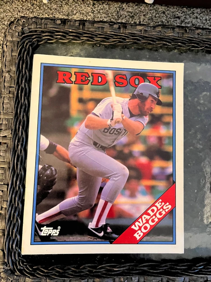 Carpeta de tarjetas de béisbol Wade Boggs: 1988 Foto 1 de 1
