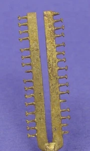 HO/HOn3 45 DEGREE BRASS ELBOWS FOR 016 WIRE WISEMAN BACK SHOP BRASS PARTS HBS025 - Picture 1 of 1