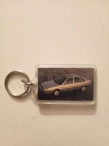 Vtg 1988 Renault Medallion Promo Acrylic Keychain, 2.25", Used - Picture 1 of 2