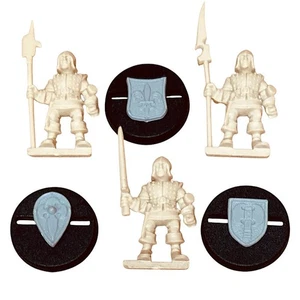 Advanced Heroquest Henchmen x 3 Men-At-Arms Warhammer Fantasy Empire Hellebardier - Bild 1 von 2