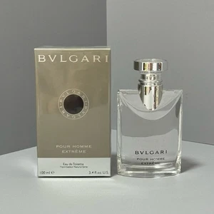 BVLGARI EXTREME POUR HOMME 100m1 EDT SPRAY MENS fragrance…SEALED BOX+ GENUINE - Picture 1 of 5