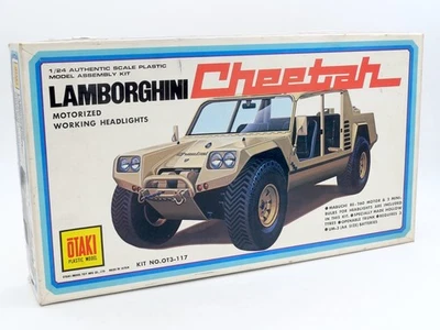 OTAKI 1/24 MAQUETTE KIT LAMBORGHINI CHEETAH MOTORISÉE #NO-OT3-117 - Photo 1/4