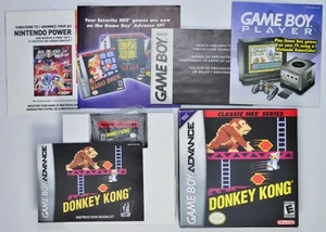Donkey Kong Game Boy Advance GBA Classic NES Series 2004 COMPLETE | GENUINE - Picture 1 of 10