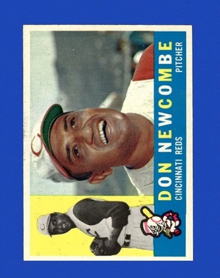 1960 Topps Set-Break #345 Don Newcombe en muy buen estado-en muy buen estado *GMCARDS* Foto 1 de 2