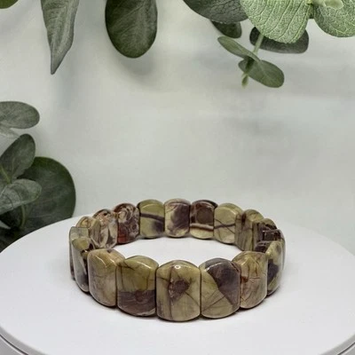 Money Agate Soft Bangle 15.2MM - Image 1 of 2