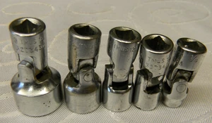 JUEGO DE ENCHUFES UNIVERSALES POCO PROFUNDOS SAE 6PT UNIDAD A PRESIÓN 1/4" 5 PIEZAS #106TMUSA - Imagen 1 de 5