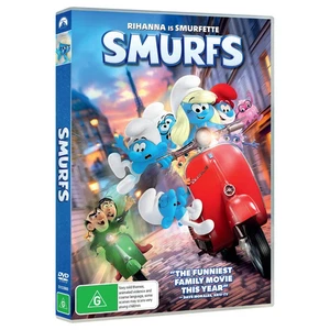 SMURFS : NEW 2025 DVD : Rihanna is Smurfette - Picture 1 of 1