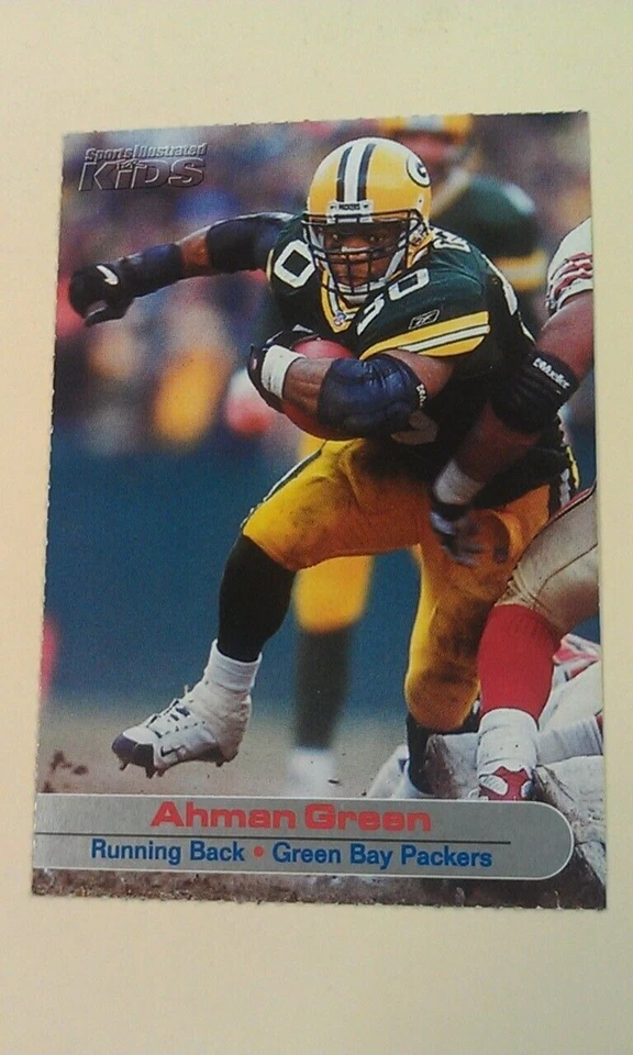 Ahman Green GB Packers #213 NFL Sports Illustrated for Kids SI For Kids - Image 1 of 1