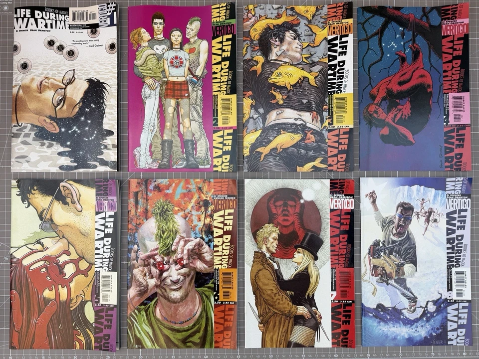 Books of Magick Life During Wartime Complete Set 1-15 Vertigo Comics 2004-2005 - Image 1 of 4