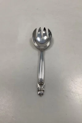 Georg Jensen Sterling Silver Acorn Serving Fork No 116 - Image 1 of 4