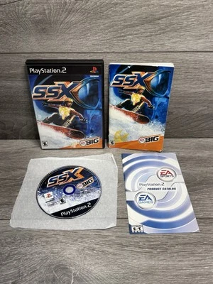 SSX reacondicionado como nuevo💿! Completo con Manual Etiqueta Negra PlayStation 2 PS2 BUENO Foto 1 de 4
