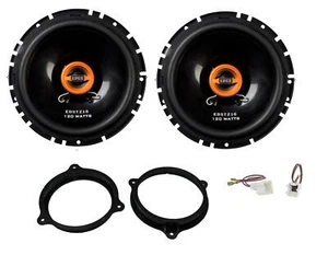 EDGE EDST216-E6 6.5" Coaxial Car Door Audio Speakers For Nissan Juke Qashqai - Picture 1 of 4