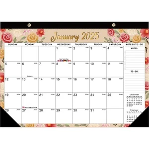Wall Calendar Jan 2025- Jul 2026, 17 x 12 in, 18 Month Academic Family Planner - Picture 1 of 9