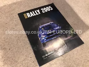 Subaru Impreza 2005 Season Rally Preview Magazine Booklet Petter Solberg Wrc - Picture 1 of 8