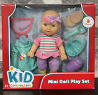 Kid Connection 11 Piece 8" Mini Doll Baby Play Set Age 2+