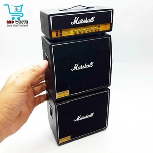 2 pezzi Mini Marshall JCM800 Amp Stack - 3 stadi scala 1:12 spedizione gratuita - Foto 1 di 5