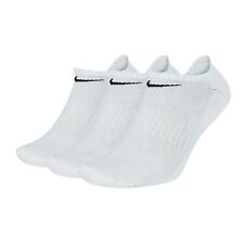 Nike Everyday Cushioned 3 Paia Calze in Cotone Bianco Unisex SX7678-010 89931-L