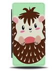 Cartoon Baby Hedgehog Flip Wallet Case Hedgehogs Children's Style Character DA69