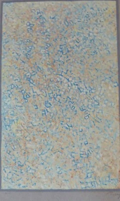 MARK TOBEY Mundo atemporal FIRMADO A MANO 1974 Serigrafía Expresionismo Abstracto EE. UU. Foto 1 de 4
