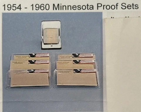 Minnesota Hoard Proof Sets 1954 - 1960 Cover