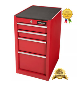 Halfords 4 Drawer Side Cabinet  Red Ball Bearing