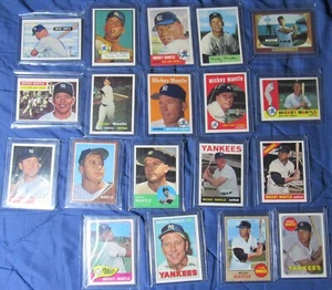 1996 Topps Mickey Mantle Sweepstakes /2500 Redemption 19 Cards Complete Set - Picture 1 of 3