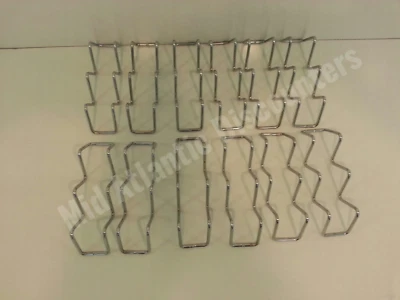 12 PK Rectangular Taco Holder Holds 2-3 Tacos Stainless Steal **USA Seller** - Image 1 of 2