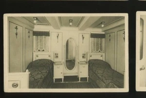 M/N Infanta Beatriz - Cabin Room - Compania Trasmediterranea - Vintage Postcard - Picture 1 of 2
