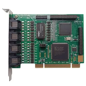 TE405P Asterisk PCI Dahdi Card 4 Port E1 T1 Card ISDN PRI,Freepbx Issabel PCI 5v - Picture 1 of 8